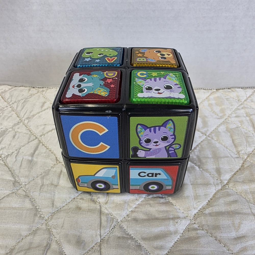 VTech Twist & Teach Animal Cube Electronic Learning Toy